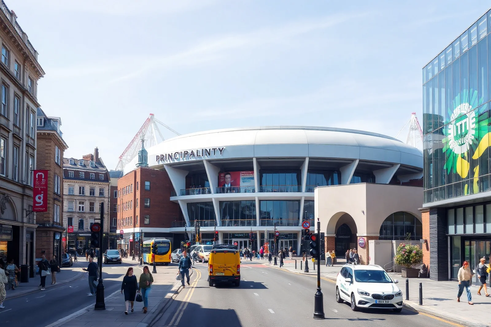 Web design and local SEO services for businesses in Cardiff City Centre, Cardiff